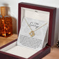 I Am Sorry | Forever Love You | Love Knot Necklace