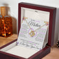 To My Loving Mother | Love Knot Necklace | Love Your Son (or Daughter) - The Sweetest Gift