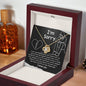 I'm Sorry | Not Just Heard | Love Knot Necklace