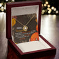 Happy Thanksgiving | How Lucky I Am | Love Knot Necklace (Yellow & White Gold Variants)
