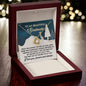 To My Beautiful Soulmate | Between Us | Love Knot Necklace (Yellow & White Gold Variants)