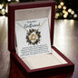 To My Son's Girlfriend | Found You | Love Knot Necklace (Yellow & White Gold Variants)
