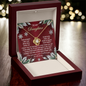 To My Daughter | All Eternity | Love Knot Necklace (Yellow & White Gold Variants)