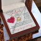 To My Beautiful Soulmate | You Are My Favorite Everything | Love Knot Necklace