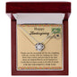 Happy Thanksgiving | Proving To Me | Love Knot Necklace (Yellow & White Gold Variants)