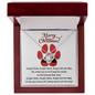 To My FurMom | Furry Elf | Love Knot Necklace (Yellow & White Gold Variants)