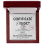 I'm Sorry | Certificate Of Idiocy | Love Knot Necklace