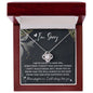 I'm Sorry | The Best Thing | Love Knot Necklace