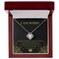 I Am Sorry | Without You | Love Knot Necklace