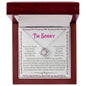 I'm Sorry | A Better Person | Love Knot Necklace