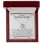 Please Forgive Me | Profound And True | Love Knot Necklace