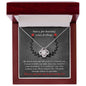 Sorry For Hurting Your Feelings | Make Amends | Love Knot Necklace
