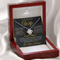 To My Beautiful Wife | "In You, I Found The Love of My Life" | Love Knot Necklace