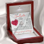 To My Beautiful Soulmate | You Are My Favorite Everything | Love Knot Necklace