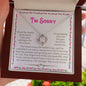 I'm Sorry | A Better Person | Love Knot Necklace