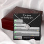 I'm Sorry | I Can't Imagine My Life Without You | Love Knot Necklace