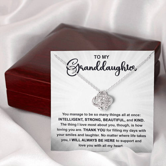 Granddaughter | The Things | Love Knot Necklace
