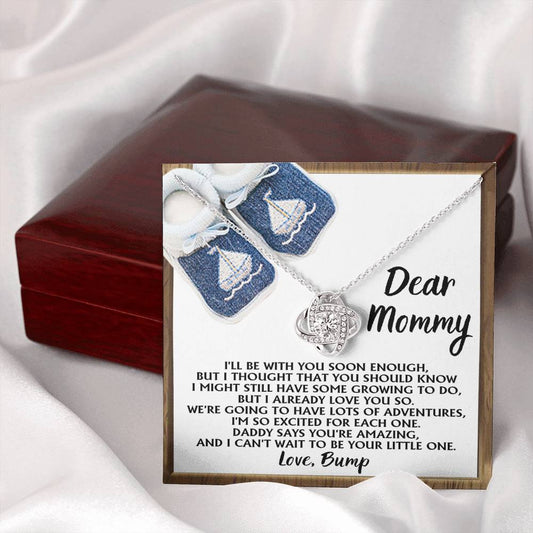 Mama To Be | You're Amazing | Love Knot Necklace