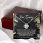 I'm Sorry | I Want To Be Your Pillow | Love Knot Necklace