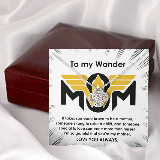 Mom | More Than Herself | Love Knot Necklace