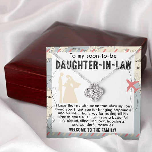Daughter-in-Law | Into His Life | Love Knot Necklace