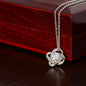To My Daughter | If I Could Give You One Thing In Life | Love Knot Necklace