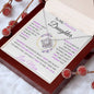To My Precious Daughter | Love Knot Necklace | Love Mom
