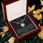 To My Daughter | If I Could Give You One Thing In Life | Love Knot Necklace