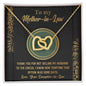 Mother-In-Law | Thank You | Interlocking Hearts Necklace