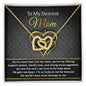 Mom | Belongs To Me | Interlocking Hearts Necklace