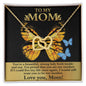 Mom | Strong Lady | Interlocking Hearts Necklace