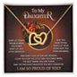 Daughter | The Little Girl | Interlocking Hearts Necklace