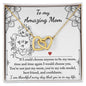 Mom | Be My Mom | Interlocking Hearts Necklace