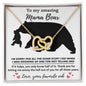 Mom | Not Telling Dad | Interlocking Hearts Necklace
