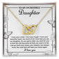 My Incredible Daughter | Lead You Home | Interlocking Hearts Necklace