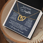 Daughter | Brightest Stars | Interlocking Hearts Necklace