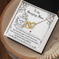 Mom | Be My Mom | Interlocking Hearts Necklace