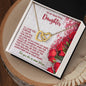 My Beautiful Daughter | Love You Forever | Interlocking Hearts Necklace