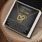 Mom | Belongs To Me | Interlocking Hearts Necklace