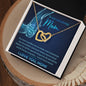 Mom | Stood Behind | Interlocking Hearts Necklace