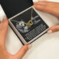 Mom | In Your Arms | Interlocking Hearts Necklace