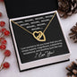 Mom | Just Like Me | Interlocking Hearts Necklace