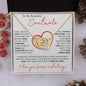 To My Beautiful Soulmate | Interlocking Hearts Necklace - FREE EARRINGS | I Love You Forever and Always