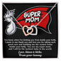 Mama To Be | My Super Mom | Interlocking Hearts Necklace