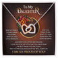 Daughter | The Little Girl | Interlocking Hearts Necklace