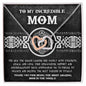 Mom | The Queen | Interlocking Hearts Necklace