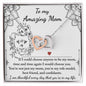 Mom | Be My Mom | Interlocking Hearts Necklace