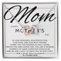 Mom | Our Best Friend | Interlocking Hearts Necklace