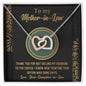 Mother-In-Law | Thank You | Interlocking Hearts Necklace