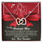 Mom | Because Of You | Interlocking Hearts Necklace